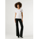 t-shirt femme  pepe jeans brule