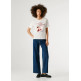 t-shirt femme  pepe jeans brina