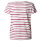 t-shirt femme  pepe jeans megan v neck striped