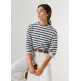 t-shirt femme  pepe jeans marlen striped