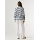 t-shirt femme  pepe jeans marlen striped