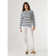 t-shirt femme  pepe jeans marlen striped