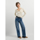 t-shirt femme  pepe jeans blanca
