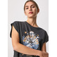 t-shirt femme  pepe jeans caroline