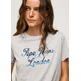 t-shirt femme  pepe jeans mara