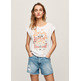 t-shirt femme  pepe jeans onna