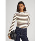 t-shirt femme pepe jeans cher stripes