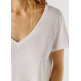 t-shirt femme  pepe jeans megan v-neck