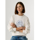 sweat-shirt femme  pepe jeans malvec