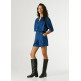 le short femme  pepe jeans relaxed short hw utility