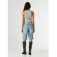le short femme  pepe jeans relaxed bermuda uhw lexa