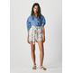 le short femme  pepe jeans leah