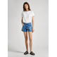 le short femme  pepe jeans a-line short hw