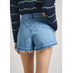 le short femme  pepe jeans a-line short uhw sky