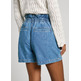 le short femme pepe jeans a-line short uhw cinch