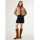 robe femme  pepe jeans mini skirt hw patch