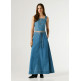 jupe femme  pepe jeans maxi skirt uhw belt