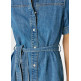 robe femme  pepe jeans denim dress victoria ss