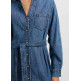 robe femme  pepe jeans angie classic shirt dress