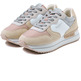 baskets combinées femme pepe jeans rusper