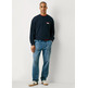 jeans homme pepe jeans relaxed cargo mid blue