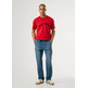 jeans homme pepe jeans relaxed cargo mid blue