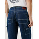 jeans homme  pepe jeans relaxed taper carpenter dk blu