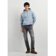 jeans homme  pepe jeans straight jeans cash brit grey