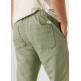 pantalon homme  pepe jeans pull on comfort chino linen