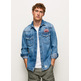 chemise homme  pepe jeans noah retro