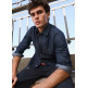 chemise homme  pepe jeans abel classic slim shirt