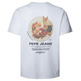 t-shirt homme  pepe jeans tony tee