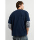 t-shirt homme  pepe jeans coffeet tee