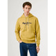 sweat-shirt homme pepe jeans macbeth plain hoodie