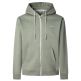 sweat-shirt homme  pepe jeans macbeth melange zip