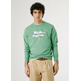 sweat-shirt homme pepe jeans milton crew