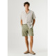 le short homme  pepe jeans relaxed pull on poplin short