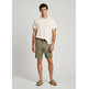 le short homme pepe jeans relaxed linen smart shorts