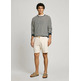 le short homme pepe jeans relaxed linen smart shorts