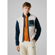 cazadora homme  pepe jeans colour block fleece