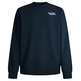 sweat-shirt homme pepe jeans reflect logo crew