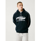 sweat-shirt homme pepe jeans logo piping hoody