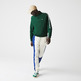 sweatshirt à col rond en molleton de coton homme lacoste