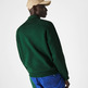 sweatshirt à col rond en molleton de coton homme lacoste