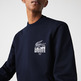 sweatshirt à col rond homme lacoste