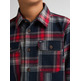 chemise garçon petrol industries boys shirt long sleeve check