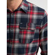 chemise homme  petrol industries men shirt long sleeve check