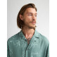 chemise homme  petrol industries men shirt short sleeve aop