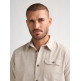 chemise homme  petrol industries men shirt short sleeve uni
