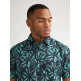 chemise homme  petrol industries men shirt short sleeve aop